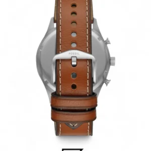 Men,Original Watches Fossil watches Forrester Chronograph Luggage Leather Strap - FS5607 Fossil