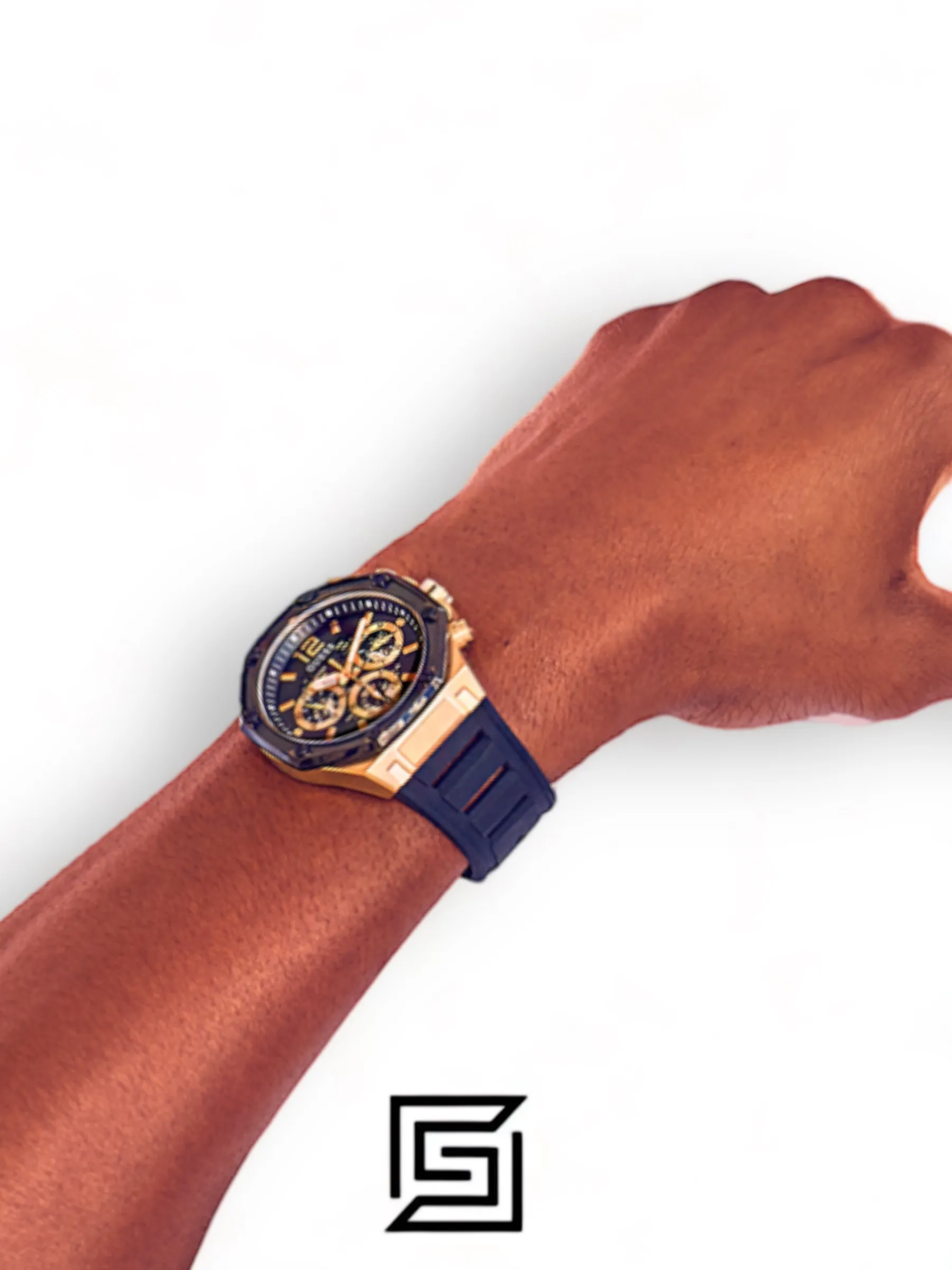 Men,Original Watches Guess original-watches Chronograph Blue Dial Watch - GW0263G2 Guess