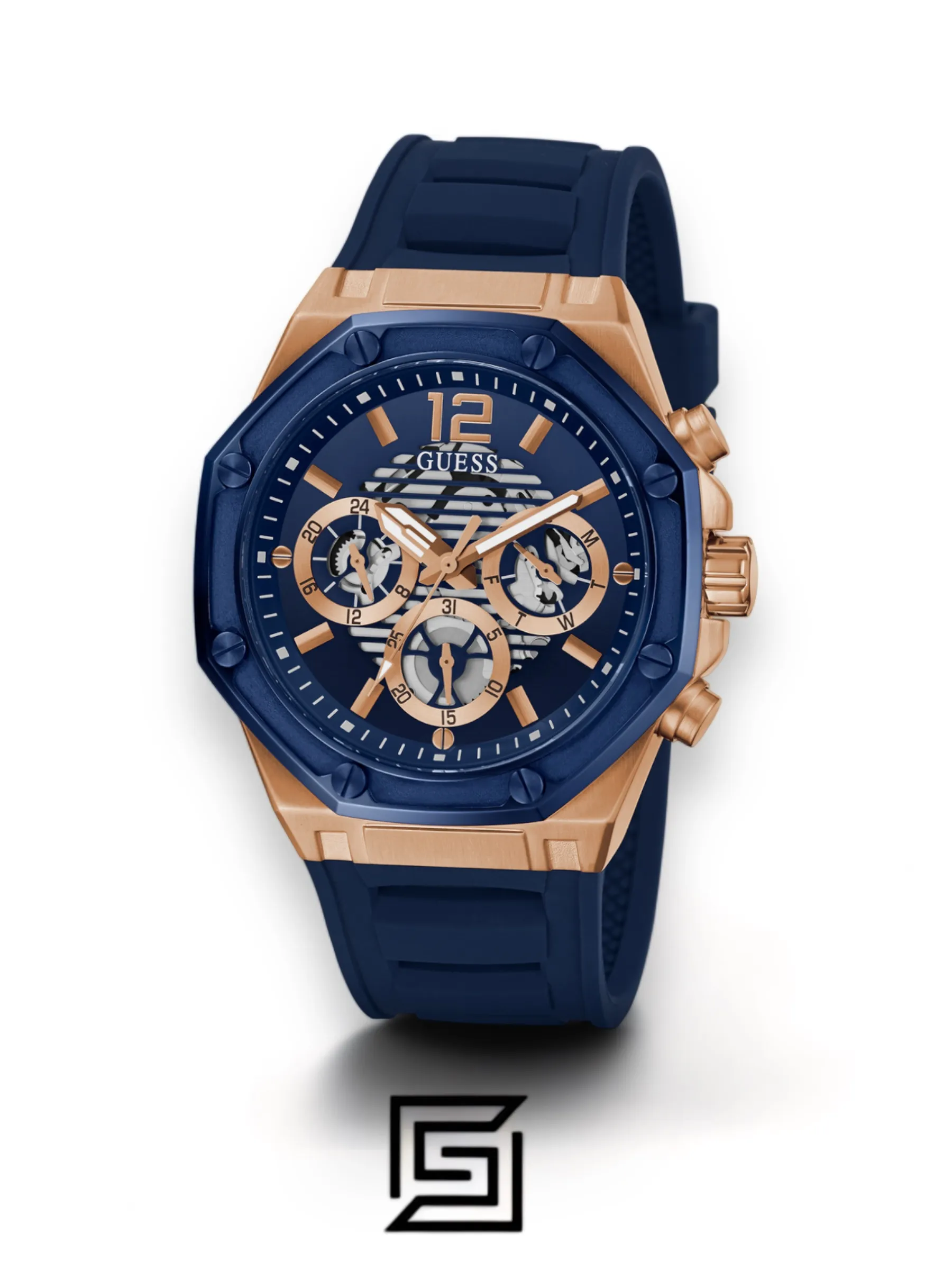 Men,Original Watches Guess original-watches Chronograph Blue Dial Watch - GW0263G2 Guess