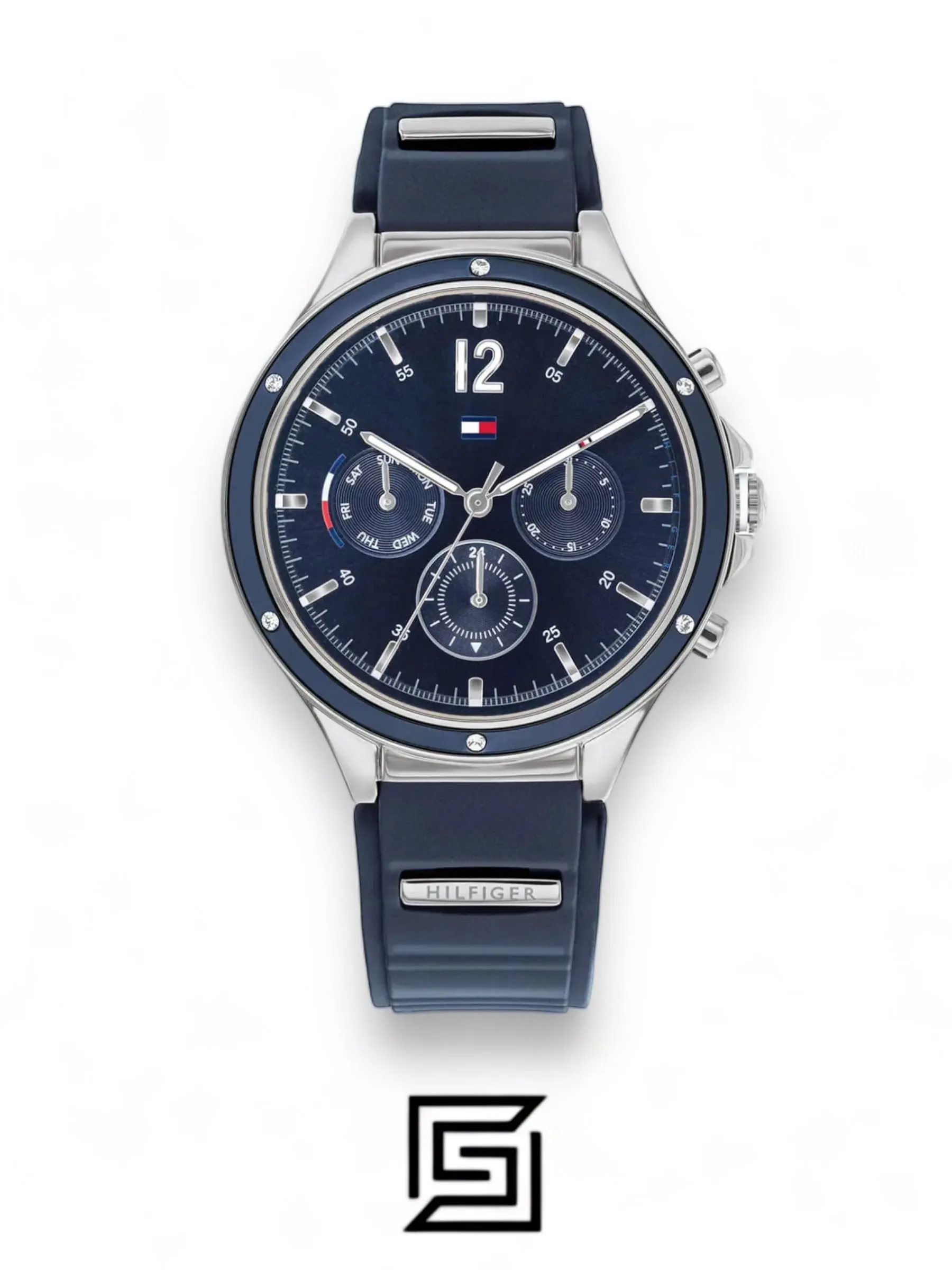 Original Watches,Women Tommy Hilfiger original-watches Women's Silicone Analog Wrist Watch 1782281 Tommy Hilfiger