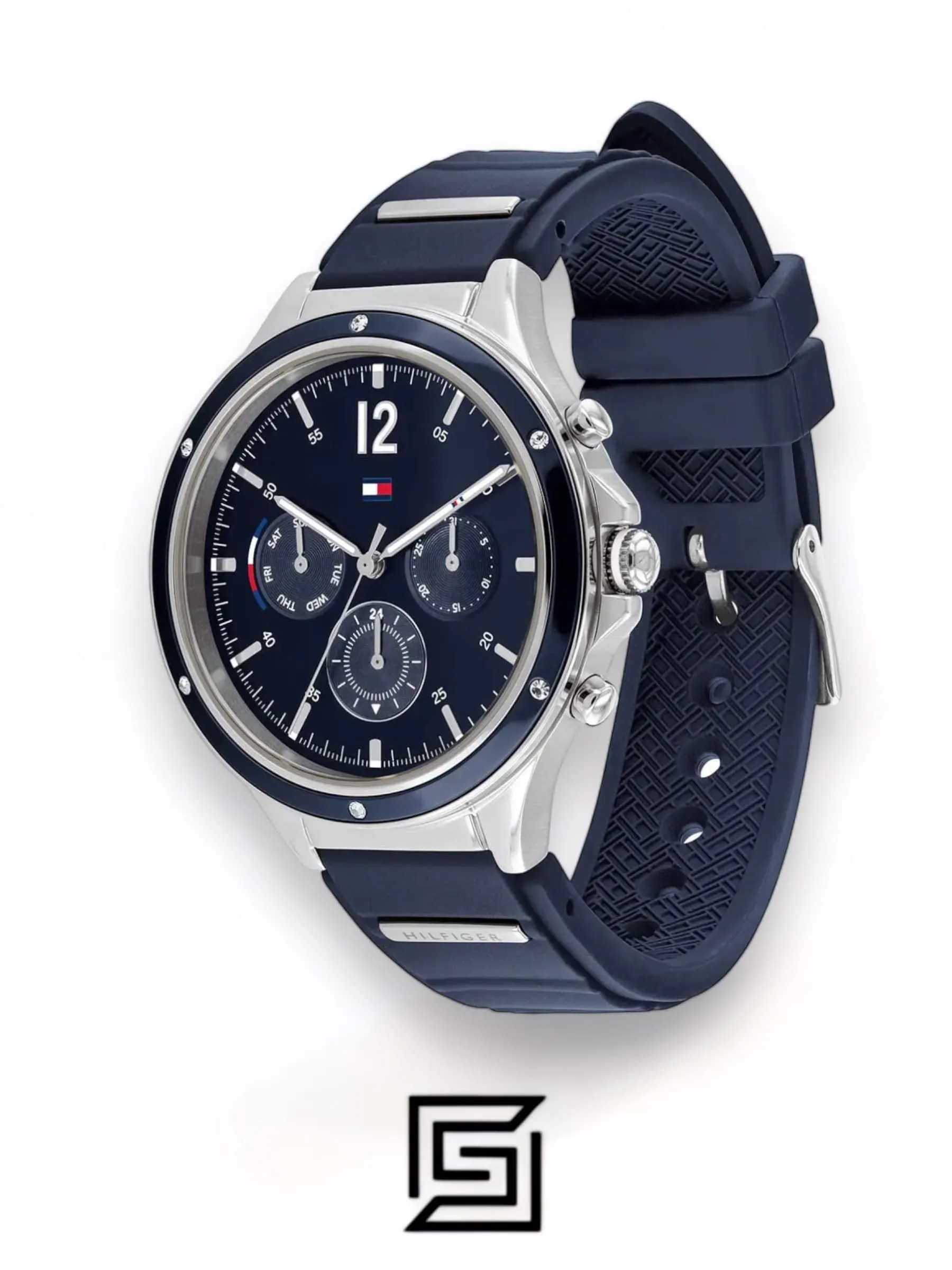 Original Watches,Women Tommy Hilfiger original-watches Women's Silicone Analog Wrist Watch 1782281 Tommy Hilfiger