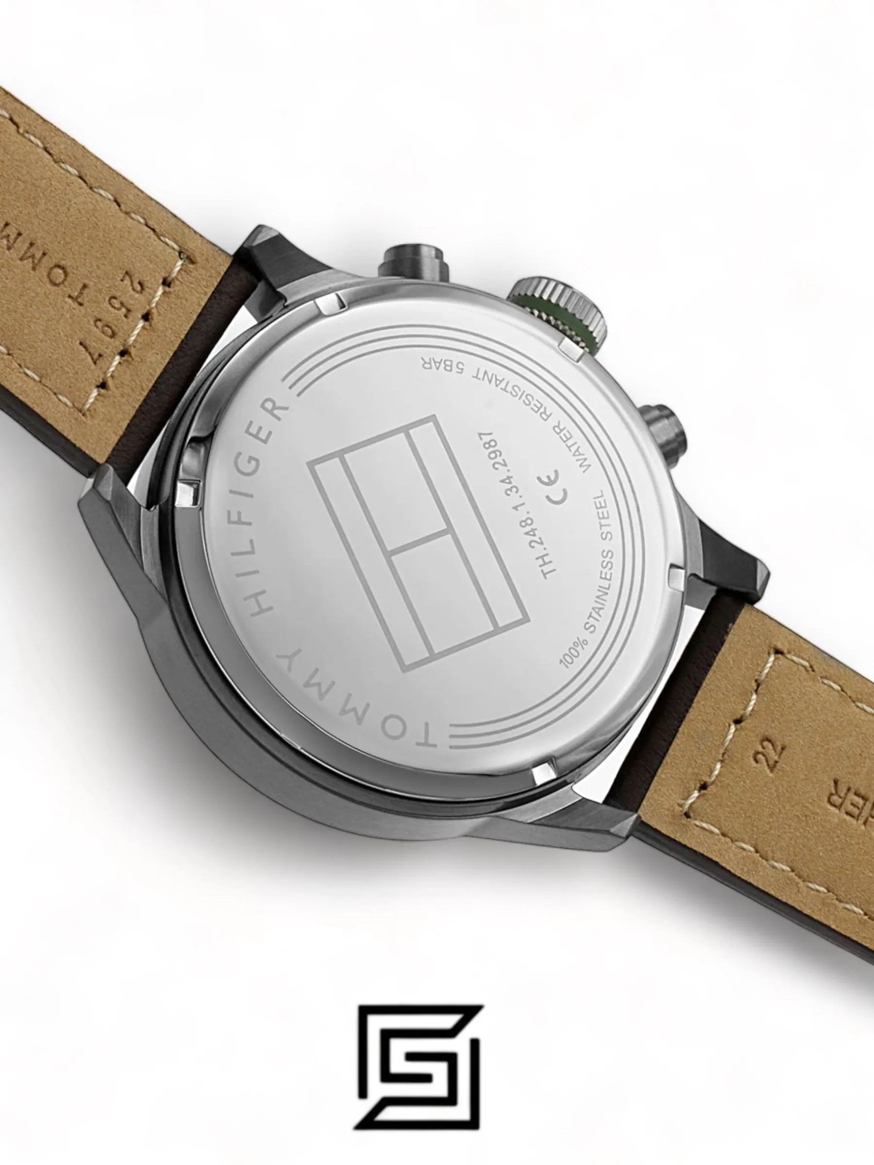 Men,Original Watches Tommy Hilfiger watches Men's Analog Leather Wrist Watch - 1791809 Tommy Hilfiger