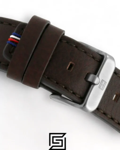 Men,Original Watches Tommy Hilfiger watches Men's Analog Leather Wrist Watch - 1791809 Tommy Hilfiger