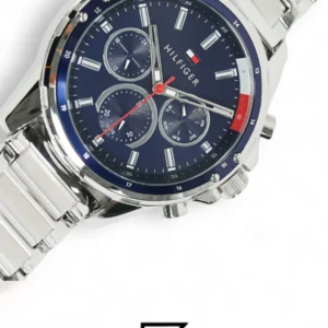 Men,Watches,Men,Original Watches Tommy Hilfiger watches Mens Multi Dial Quartz Watch Mason, Silver, 45 mm, 1791788 Tommy Hilfiger