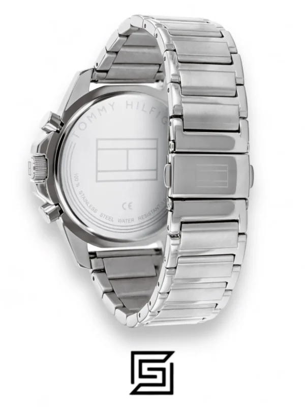 Men,Watches,Men,Original Watches Tommy Hilfiger watches Mens Multi Dial Quartz Watch Mason, Silver, 45 mm, 1791788 Tommy Hilfiger
