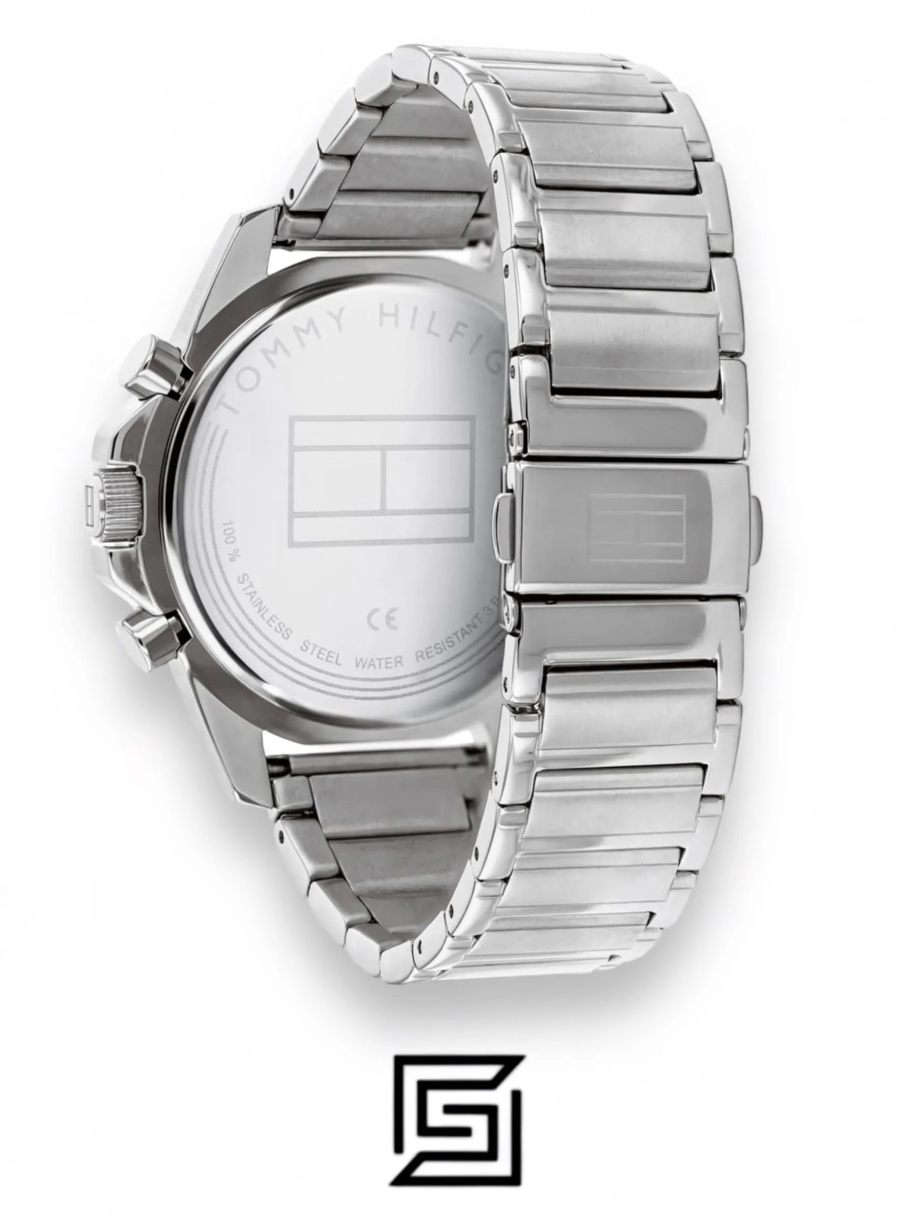 Men,Watches,Men,Original Watches Tommy Hilfiger watches Mens Multi Dial Quartz Watch Mason, Silver, 45 mm, 1791788 Tommy Hilfiger