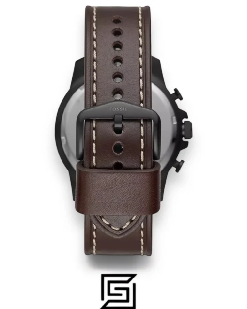 Men,Original Watches Fossil original-watches Bowman Chronograph Brown Leather Watch - FS5601 Fossil