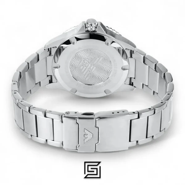 Men,Original Watches Armani original-watches Watch AR11339, Silver, Silver, One Size, bracelet Emporio Armani