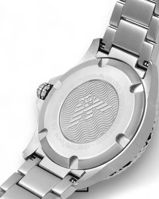 Men,Original Watches Armani original-watches Watch AR11339, Silver, Silver, One Size, bracelet Emporio Armani