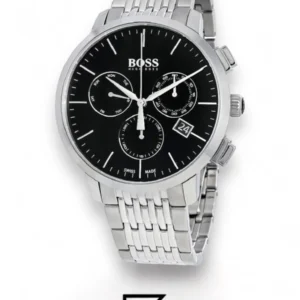Men,Original Watches Hugo Boss original-watches Chronograph Men's Black Dial Stainless Steel Band Watch - 1513267 Boss