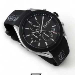 Men,Watches,Men,Original Watches Hugo Boss original-watches Velocity Men's Black Dial Silicone Watch - 1513716 Boss