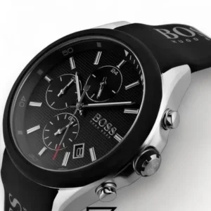 Men,Watches,Men,Original Watches Hugo Boss original-watches Velocity Men's Black Dial Silicone Watch - 1513716 Boss