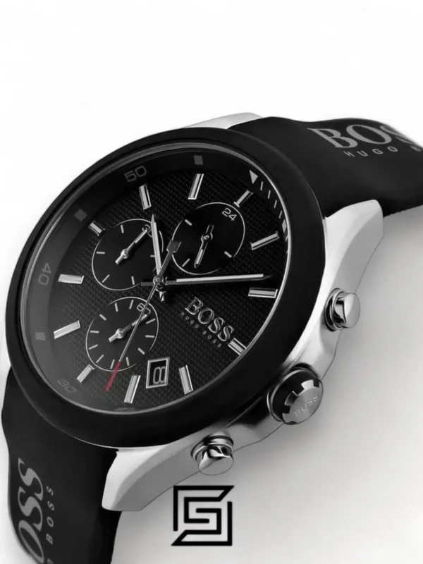 Men,Watches,Men,Original Watches Hugo Boss original-watches Velocity Men's Black Dial Silicone Watch - 1513716 Boss