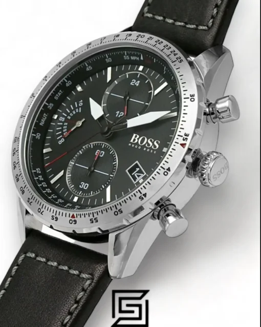 Men,Watches,Men,Original Watches Hugo Boss original-watches Men's Stainless Steel Quartz Watch with Leather Strap - 1513853 Boss