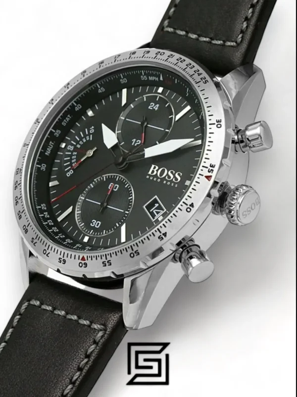 Men,Watches,Men,Original Watches Hugo Boss original-watches Men's Stainless Steel Quartz Watch with Leather Strap - 1513853 Boss