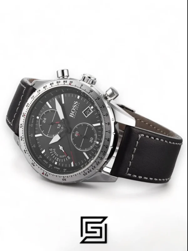 Men,Watches,Men,Original Watches Hugo Boss original-watches Men's Stainless Steel Quartz Watch with Leather Strap - 1513853 Boss