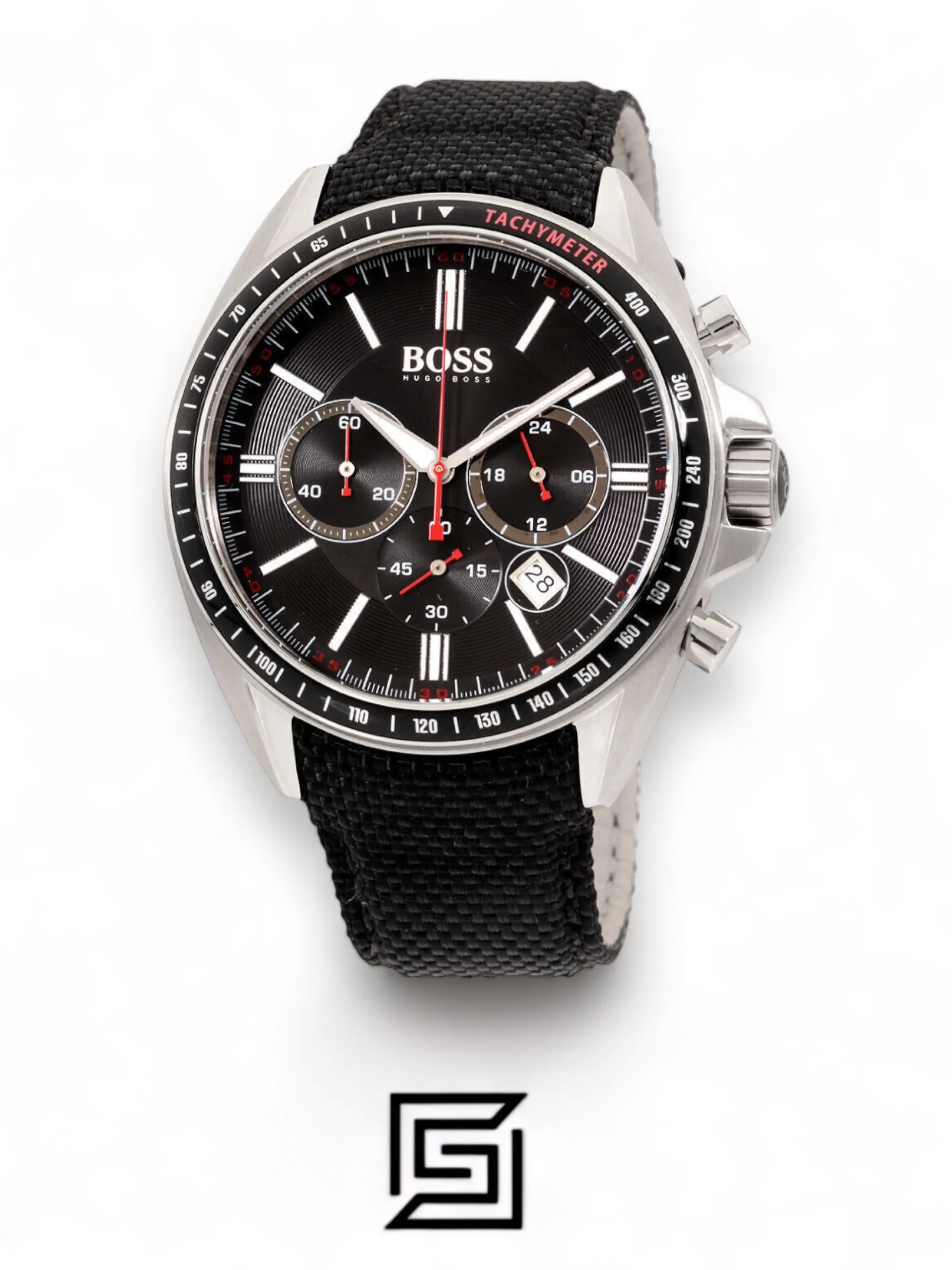 Men,Original Watches Hugo Boss original-watches Men's Leather Chronograph Watch -1513087 Boss
