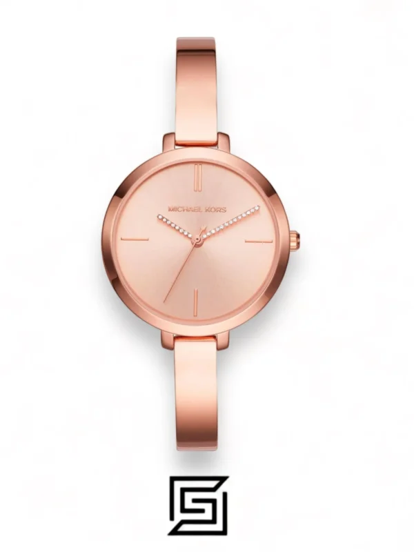 Watches,Women,Original Watches,Women Michael Kors original-watches Women's Rose Gold Dial Stainless Steel Band Watch - MK3735 Michael Kors