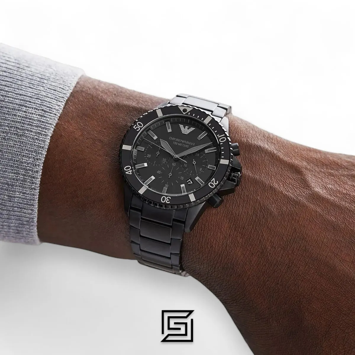 Men,Original Watches Armani original-watches Analog Black Dial Men