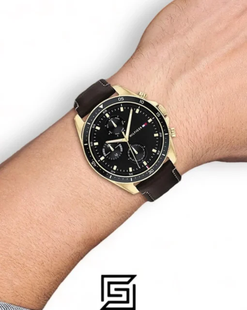 Men,Original Watches Tommy Hilfiger watches Men's Leather Analog Watch - 1791836 Tommy Hilfiger