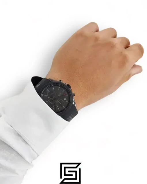 Men,Watches,Men,Original Watches Hugo Boss original-watches Men's Silicon Velocity Chronograph Watch - 1513720 Boss