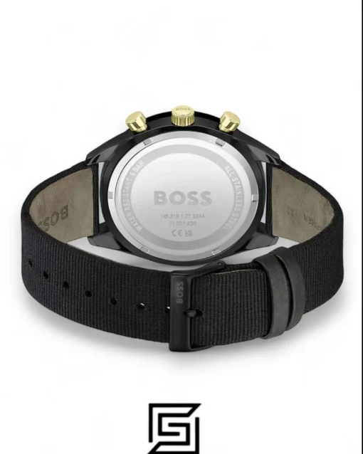 Men,Original Watches Hugo Boss watches Men's Analog Quartz Watch with Fabric Strap -1513935 Boss