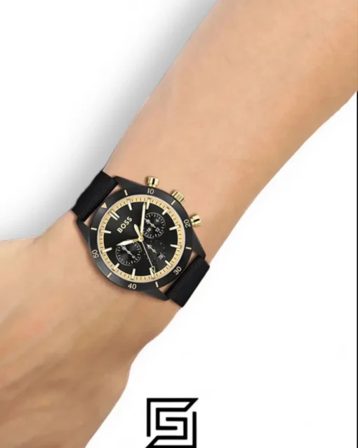 Men,Original Watches Hugo Boss watches Men's Analog Quartz Watch with Fabric Strap -1513935 Boss