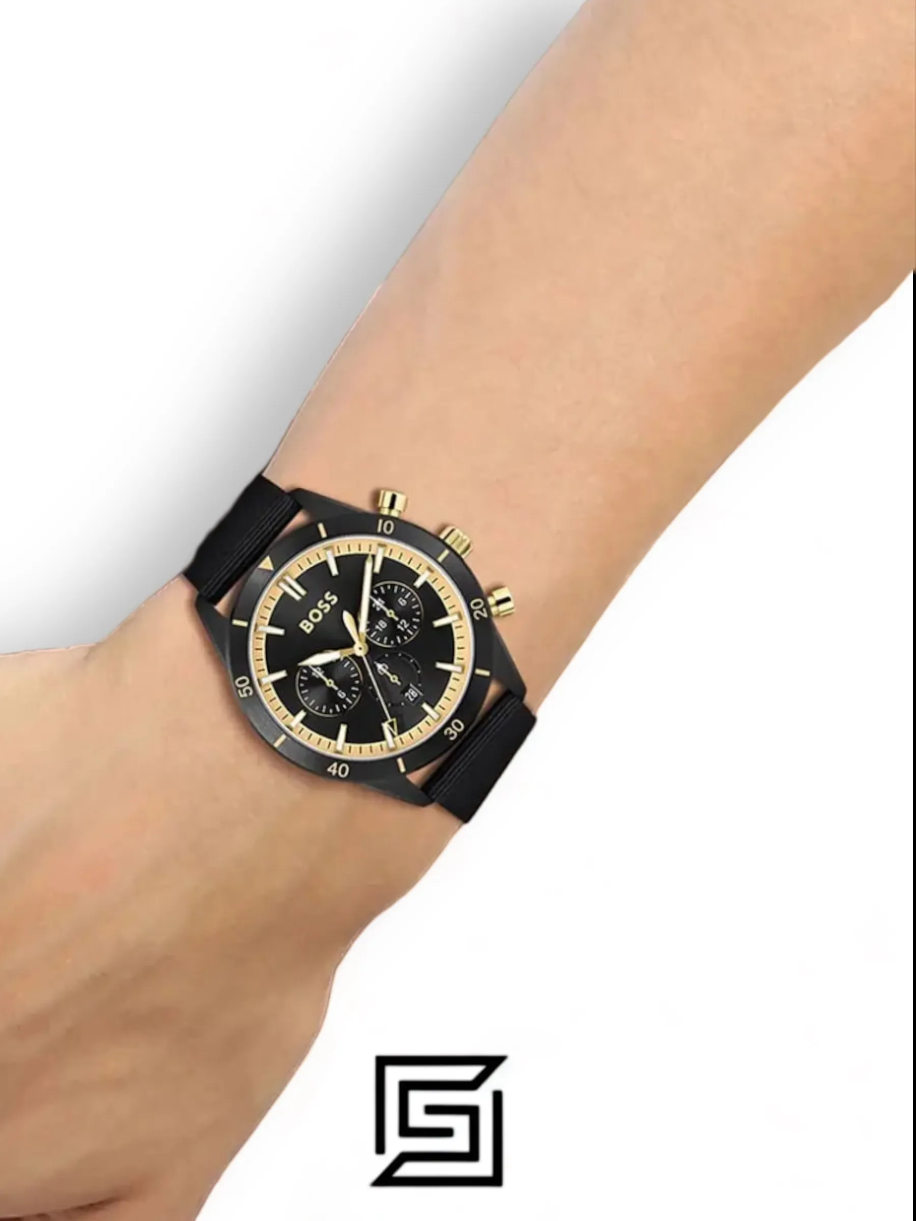 Men,Original Watches Hugo Boss watches Men's Analog Quartz Watch with Fabric Strap -1513935 Boss