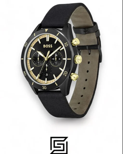 Men,Original Watches Hugo Boss watches Men's Analog Quartz Watch with Fabric Strap -1513935 Boss