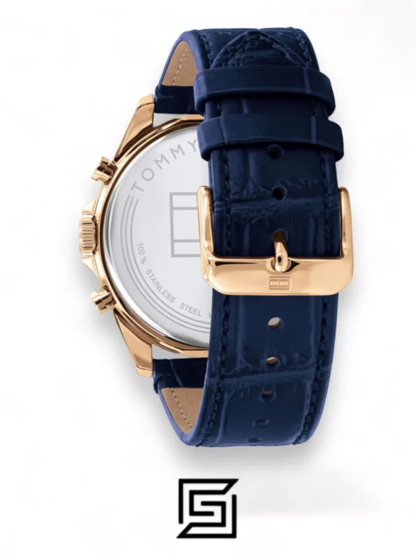 Men,Original Watches Tommy Hilfiger original-watches Tommy Men's Analog Quartz Watch with Leather Strap 1710451 Tommy Hilfiger