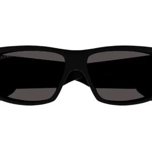 Men,Sunglasses Balenciaga sunglasses BB0100S 001/BLACK X WHITE ARM Balenciaga