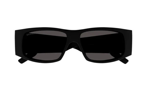 Men,Sunglasses Balenciaga sunglasses BB0100S 001/BLACK X WHITE ARM Balenciaga