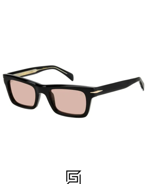 Men,Sunglasses sunglasses David beckham DB 7091/S - Black Crystal - Nude Red David Beckham