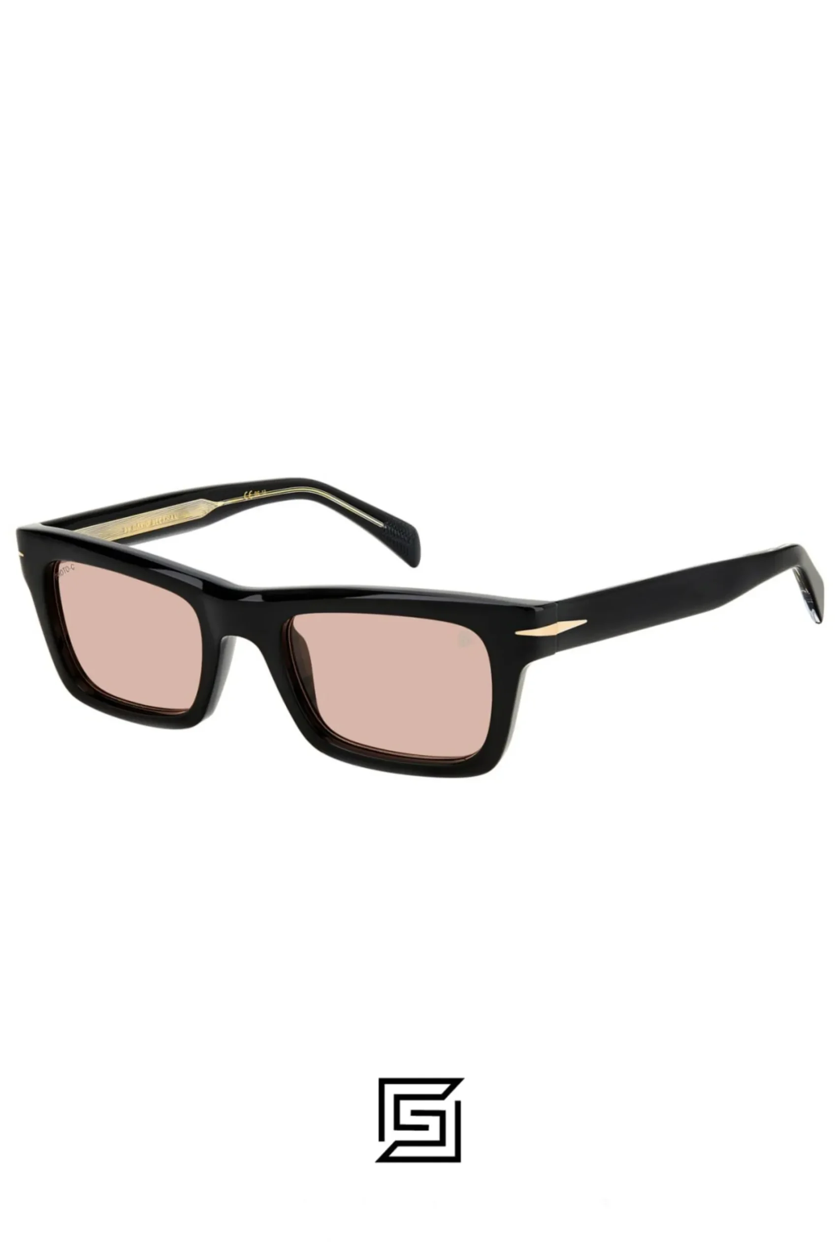 Men,Sunglasses sunglasses David beckham DB 7091/S - Black Crystal - Nude Red David Beckham