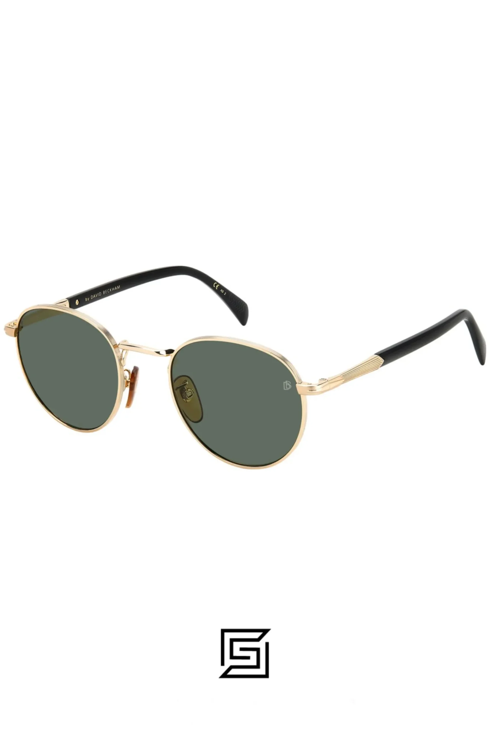 Men,Sunglasses sunglasses David beckham DB 1116/S - Gold Black - Green David Beckham