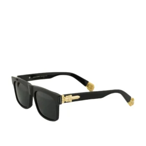 Men,Sunglasses Chrome Heart sunglasses SLUSS BUSSIN/BLACK X BLACK Chrome Heart