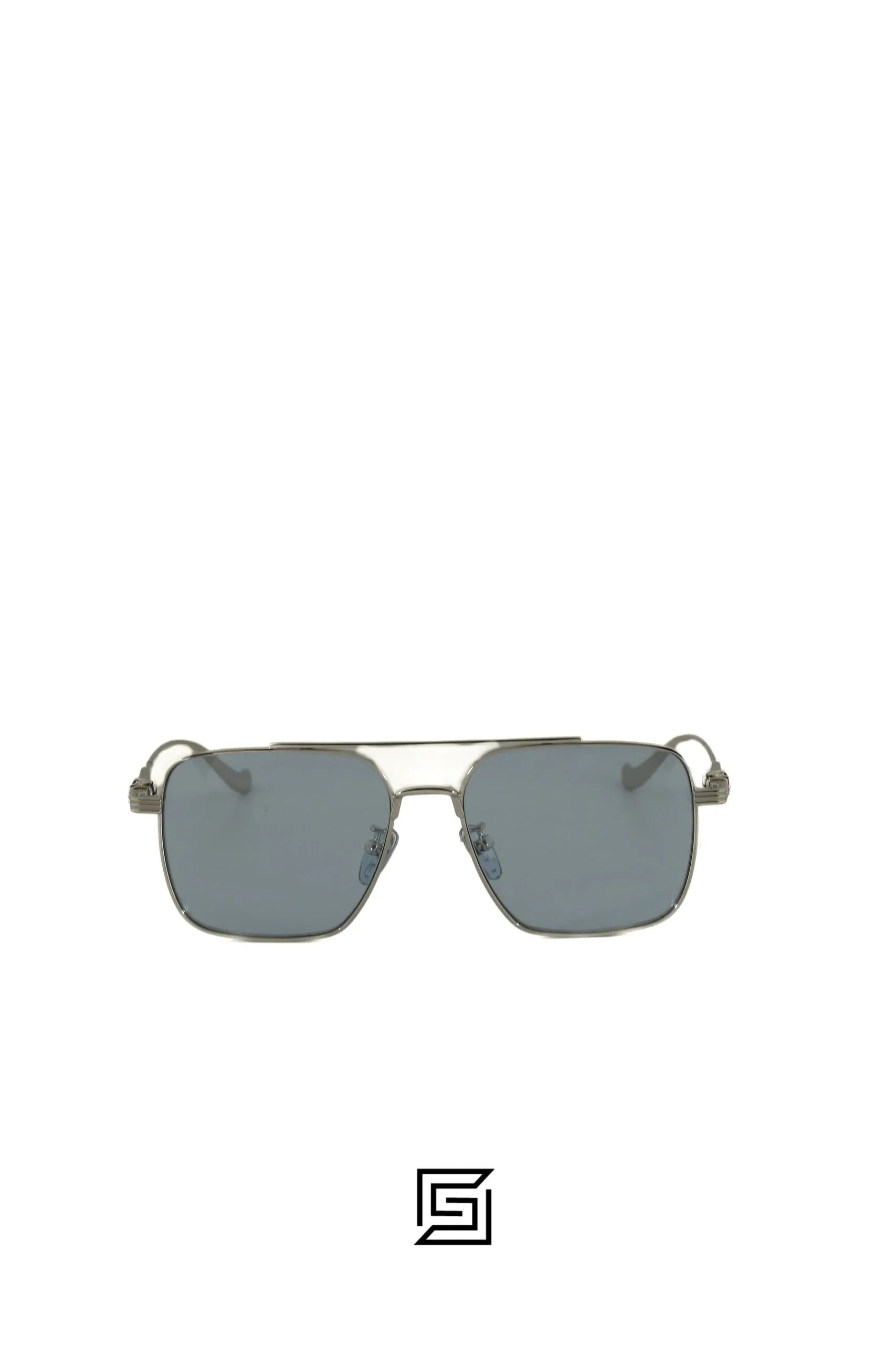 Men,Sunglasses Chrome Heart sunglasses CH8146 SS/Gold x Blue Chrome Heart