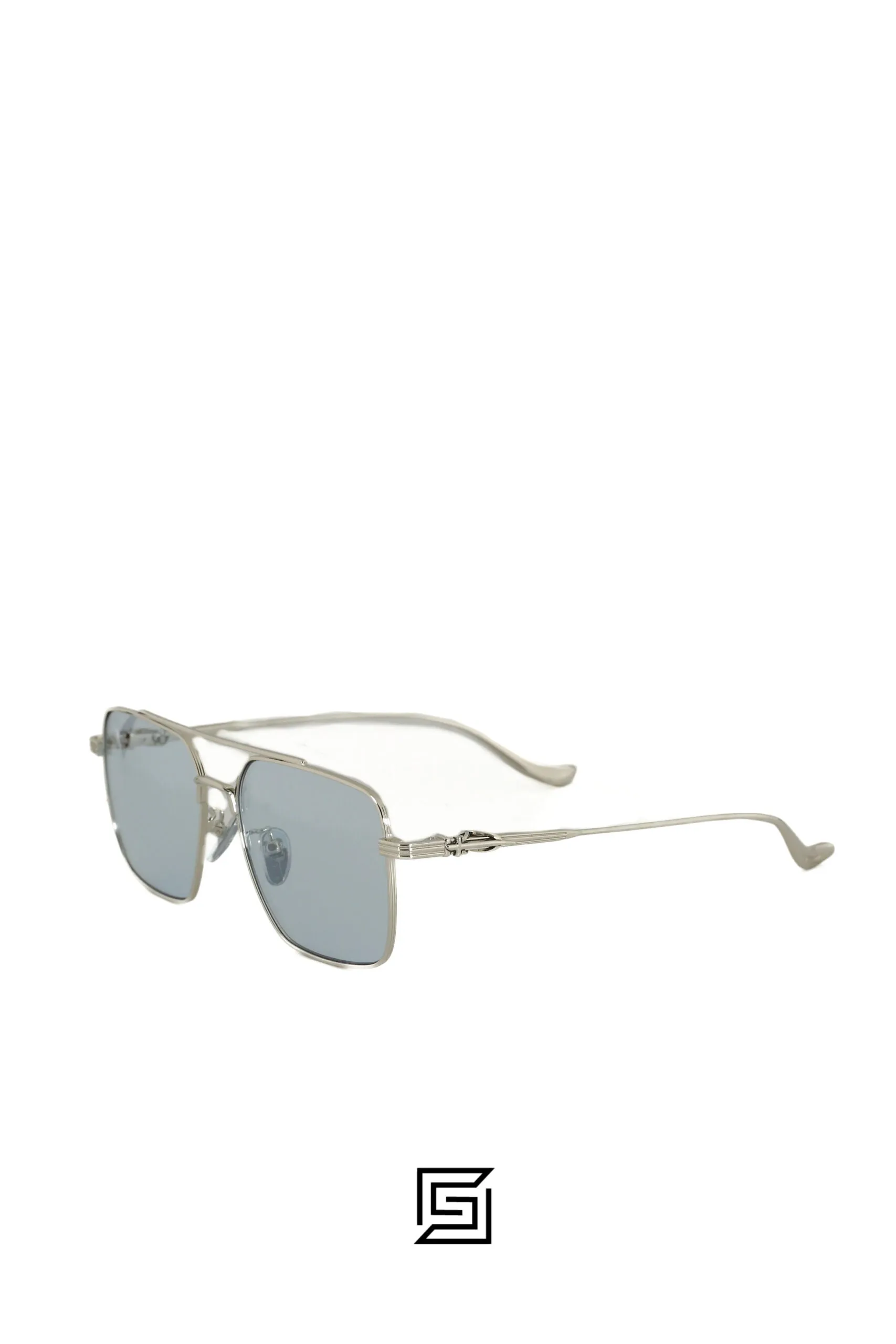 Men,Sunglasses Chrome Heart sunglasses CH8146 SS/Gold x Blue Chrome Heart