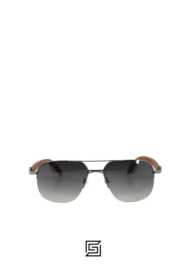 Men,Sunglasses Cartier sunglasses T8200767/OXIDE X GREY Cartier