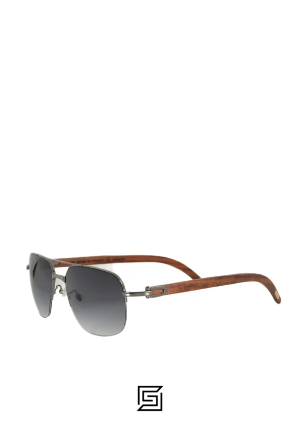Men,Sunglasses Cartier sunglasses T8200767/OXIDE X GREY Cartier