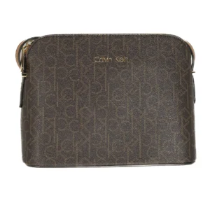 Bags,Leather,Women Calvin Klein leather CFH001PDV00/BROWN Calvin Klein
