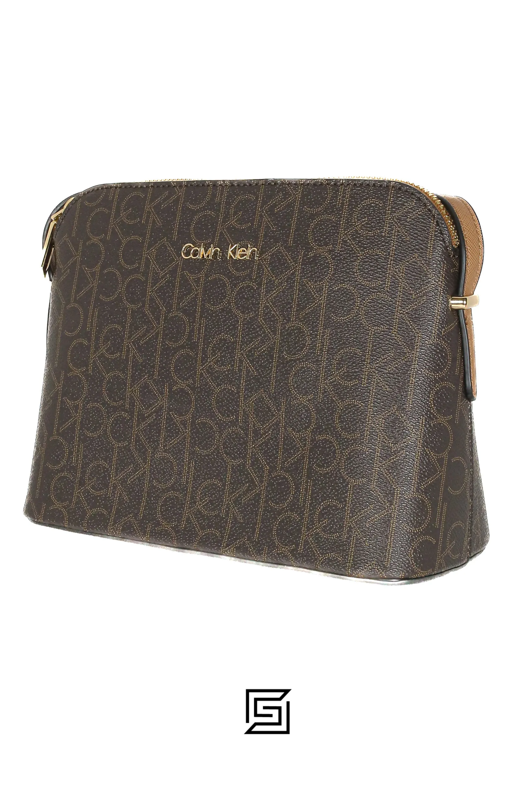 Bags,Leather,Women Calvin Klein leather CFH001PDV00/BROWN Calvin Klein