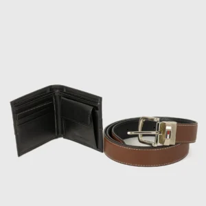 Belts,Leather,Men,Wallets,Men leather TOMMY SET BELTS AND WALLET Tommy Hilfiger