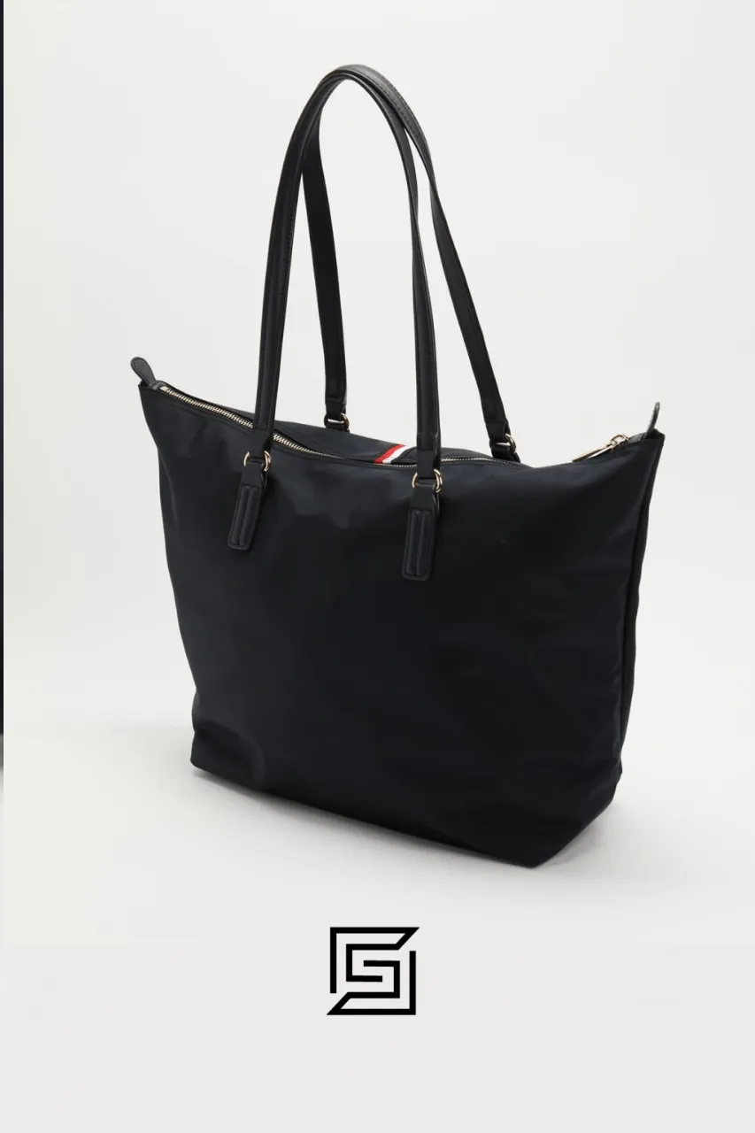 Bags,Leather,Women leather HANDBAG TOMMY HILFIGER Poppy Tote Corp AW0AW11368 0GY Tommy Hilfiger
