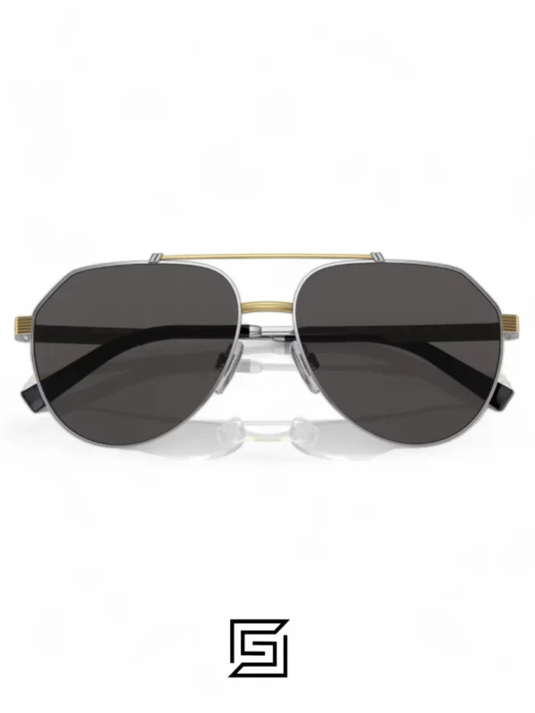 Men,Sunglasses sunglasses DOLCE & GABBANA DG2288 3001/8G/SILVER X BLACK Dolce & Gabbana