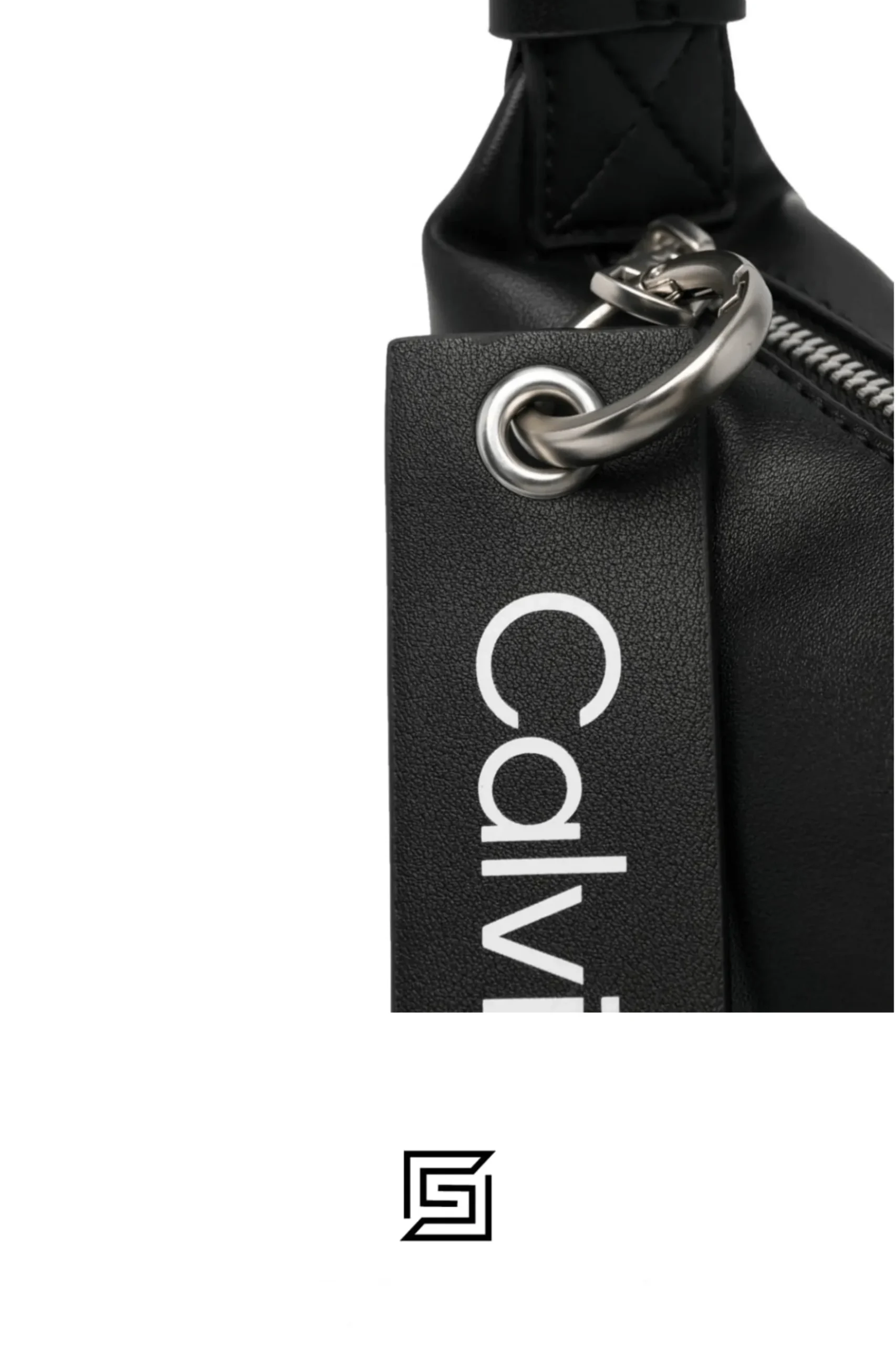 Bags,Leather,Women bags Calvin Klein Jeans K60K610552 logo-tag cross body bag black Calvin Klein