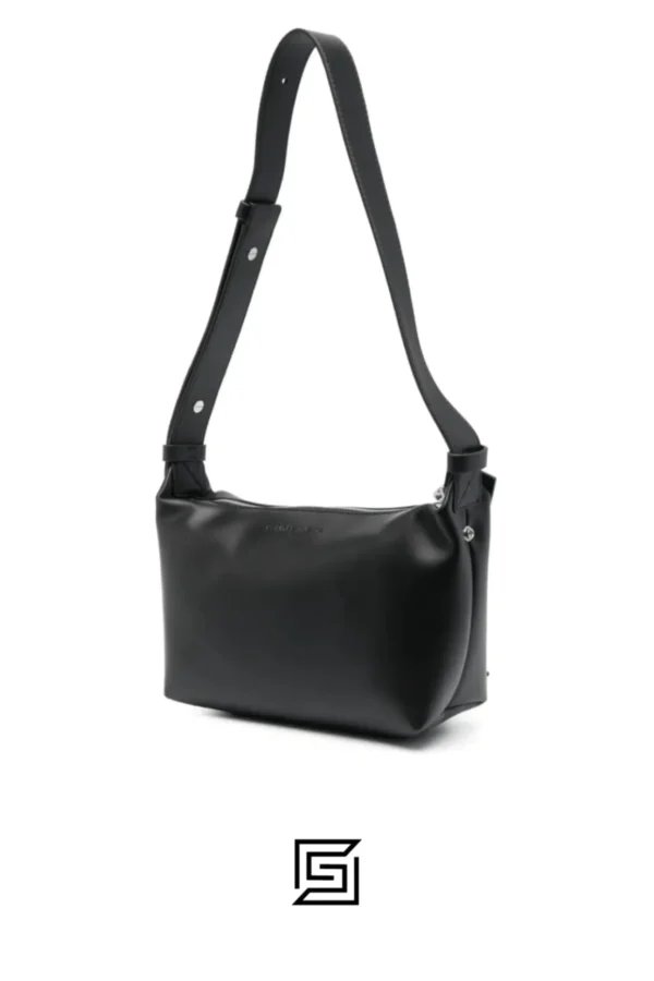 Bags,Leather,Women bags Calvin Klein Jeans K60K610552 logo-tag cross body bag black Calvin Klein