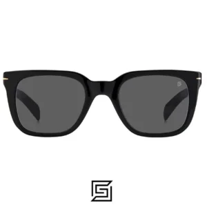 Men,Sunglasses David Beckham sunglasses DB 7047/S - Black Gold - Grey David Beckham