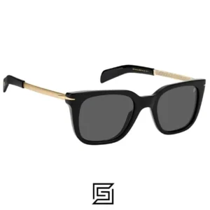 Men,Sunglasses David Beckham sunglasses DB 7047/S - Black Gold - Grey David Beckham