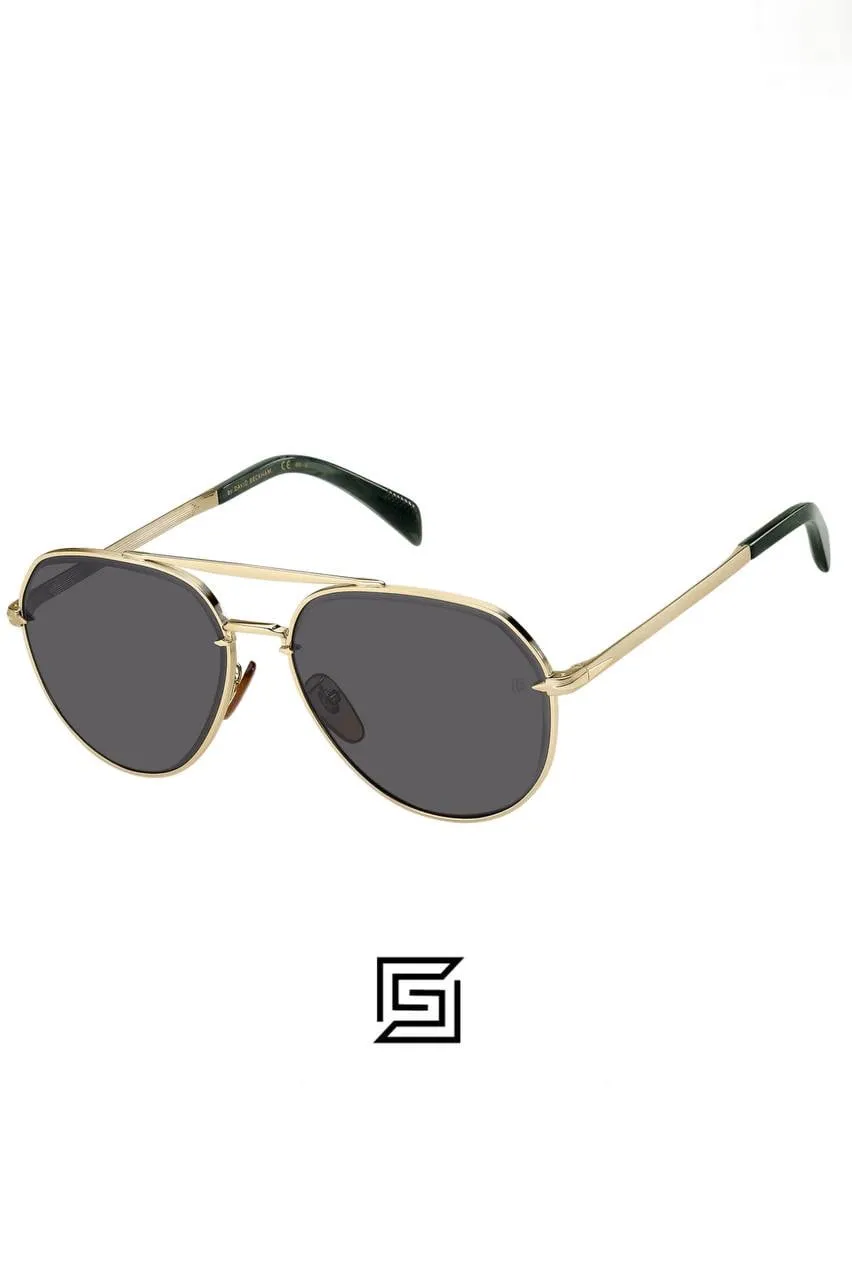 Men,Sunglasses David Beckham sunglasses DB 1090/G/S - Gold Black - Grey David Beckham